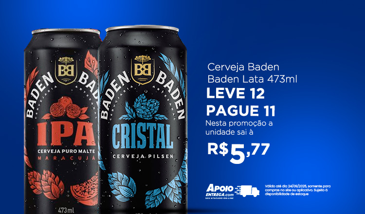 Cerveja Baden Baden 473ml  24/09